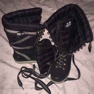 coach winter snow boots